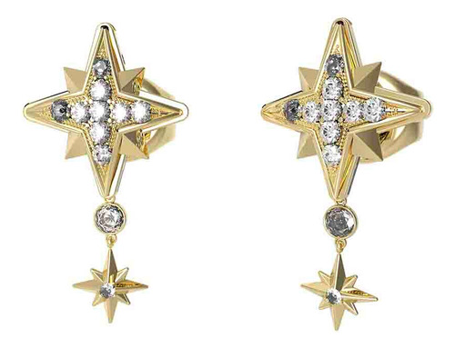 Aretes Guess Dama Crazy Earnigs Mujer