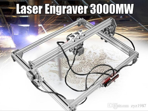 Máquina Para Grabado Láser 3000mw 50x65cm Entrega Inmediata