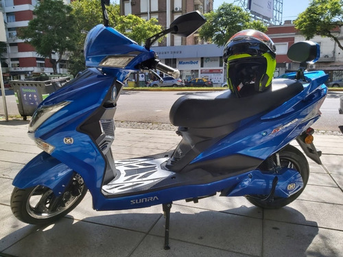 Imagen 10 de 12 de Moto Electrica Scooter Sunra Hawk 3000w Gel Todo Cuotas D