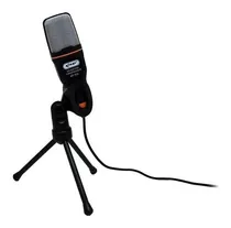 Comprar Microfone Knup KP-916 Condensador Omnidirecional cor preto\u002Fcinza