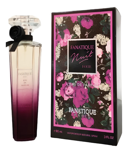 Perfume Fanatique Nuit Folie Silver Edition Edp Femenino