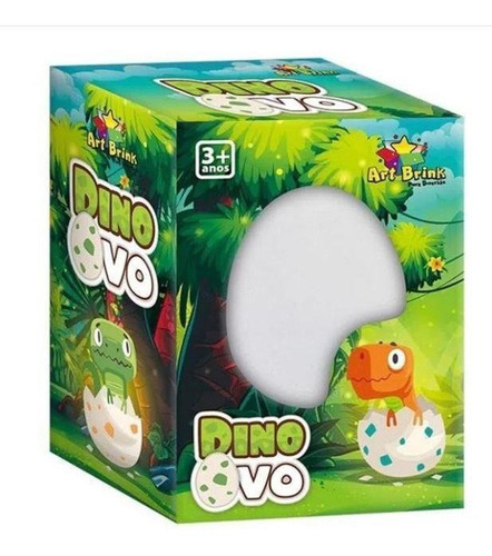 Dino Ovo 11,5 Cm Diversas Cores