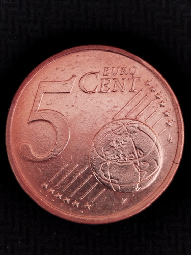 Moeda Euro Alemanha 5 Cêntimos 2009 (Usado)