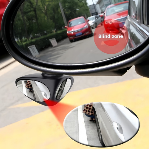 .s Espejo Retrovisor Auxiliar De Punto Ciego Ajustable Para