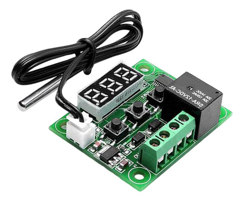 Módulo Controlador De Temperatura -w1209d Fácil Luz Azul