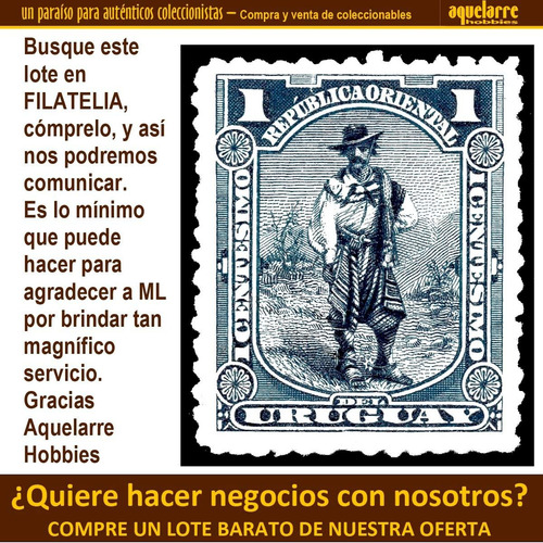 Filatelia Uruguay Kit Iniciación Coleccionistas De Uruguay (Usado)