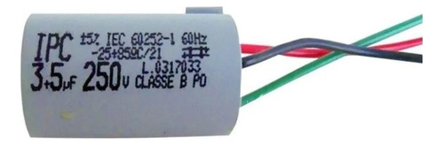 Capacitor Ventilador Teto Latina 8uf 3+5uf Lumen Air Control 110v