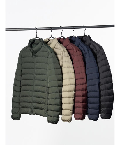 Campera Uniqlo Ultra Light Down Jacket Hombre Azul Marino