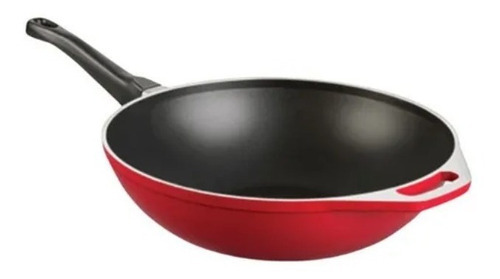 Wok Cucina Donna Color Rojo