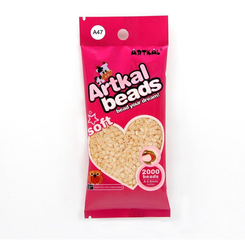 Artkal Beads Mini 2,6mm Soft Gama Colores Marrón Y Cafés