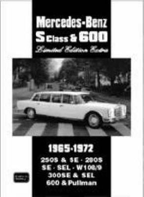 Mercedes-benz S Class And 600 Limited Edition Extra 1965-197
