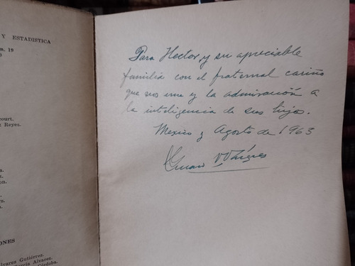 Genaro V Vásquez Niñez Y Juventud De Benito Juárez Firmado (Usado)