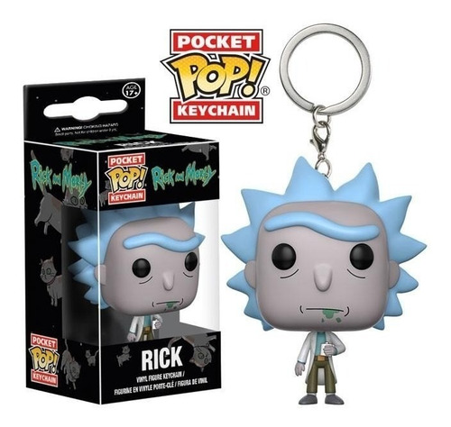 Imagen 2 de 2 de Rick Funko Pop Llavero Rick And Morty