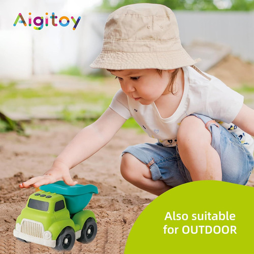Aigitoy Juguetes De Camión Volquete Grande Para Niños Pequeñ