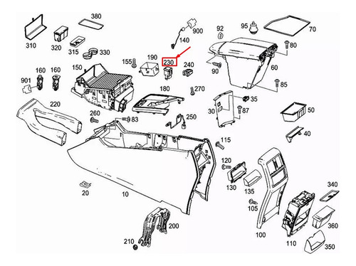 Botón Portavasos De Coche A1669050052 1669050052 Para Merc-f