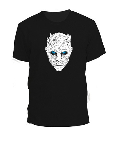Remera Hombre Y Mujer Got Game Of Thrones White Walkers Negr