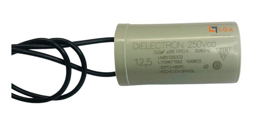 Capacitor 12,5 Motor Ppa Seg Alse Rossi Gelb Peccinin Lga 