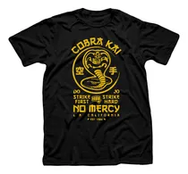 Comprar Remera Algodón Unisex Serie Cobra Kai Cobra Diseño Retro