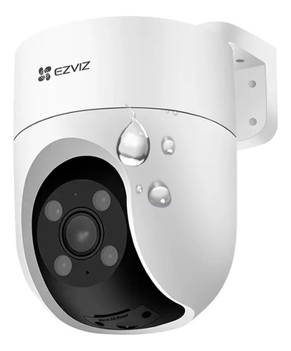 Cámara Seguridad Domo Wifi Ptz Color 360 Audio 2mp Ezviz H8c