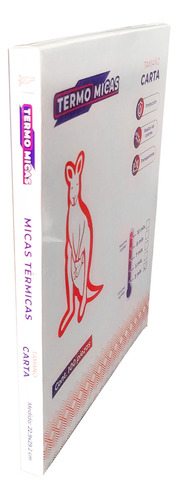 Micas Termicas de 5ml Tamaño Carta (22.9 X 29.2cm) 100 Piezas Con Acarreador, Hojas Para Enmicar