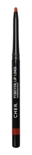 Delineador De Labios Retráctil Cher Forever Lip Liner Color 1- Malbec