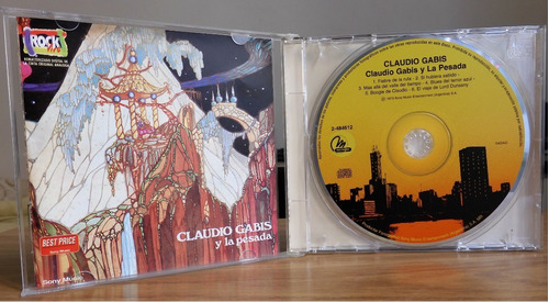 Cd De Claudio Gabis & La Pesada - Exc -  Edfargz