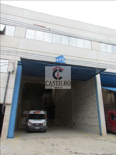 Imagem 12 de 15 de Galpão Em Condomínio Logístico Para Locação, 1025,40m² - Piraporinha - Diadema. - Mo24144