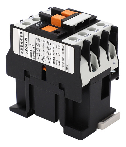 Contactor Eléctrico De 2 Polos Ac, Trifásico, 2no, 2nc, Inte