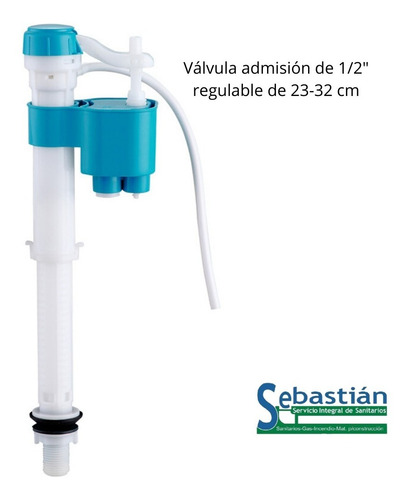 Valvula Admision 1/2 Simil Ferrum Vfi18 Regulable