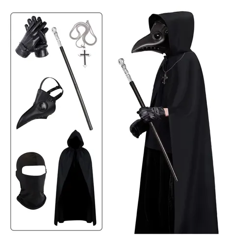 comprar Máscara De Médico De La Peste De Halloween, Estilo Steampunk, Terror, Máscara De Médico De La Peste De Halloween, Accesorios De Disfraz For Fiestas,