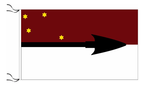 Bandera Selkman Ona 150 X 90cm Pueblos Originarios