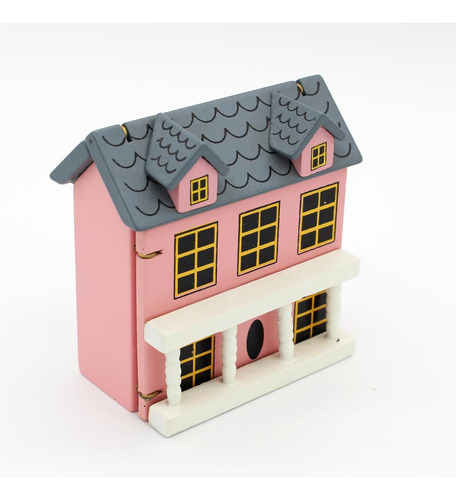 2 X 1/12 Dollhouse Miniatures Villla House Model Toy