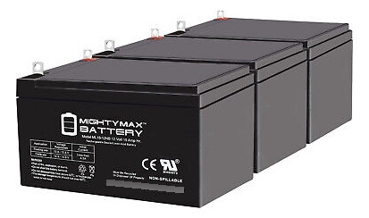 Mighty Max Ml15-12nb 12v 15ah Battery Compatible With Zi Eed