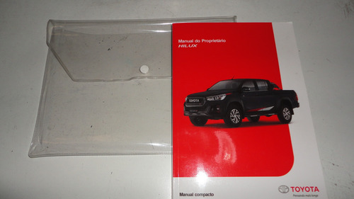 Manual Toyota Hilux 2019 2020 Original Pickup Proprietário (Usado)