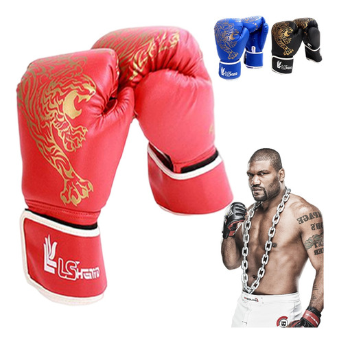 Guantes De Boxeo Muay Thai Mma Boxeo Profesional