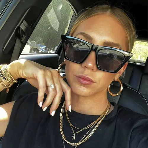 Lentes de sol cuadrados para mujer hotsell
