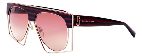 Lente De Sol Marc Jacobs Marc 312/s Kvn3x 58mm Dorado/rosa