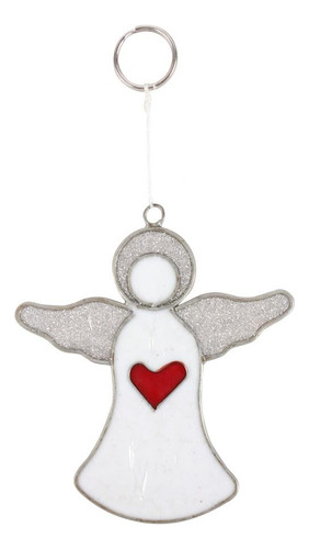 Siempre Contigo Atrapasueño Angel Talla Unica Blanco Rojo