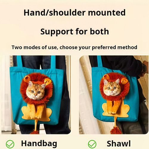 Bolso Portátil Para Mascotas