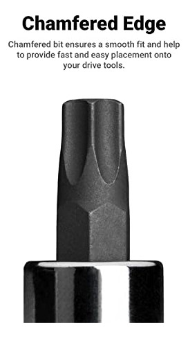 Enchufe Exterior Capri Tools Cp30004 30004 S2 Star Torx Y B