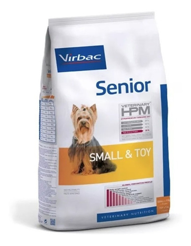 Virbac Hpm * Senior Small & Toy * 1.5 Kg Alimento Para Perro