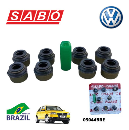 Gomas Valvula Vw Gol Saveiro Bora Parati 7 Mm