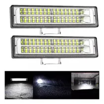 Comprar Par Faros Auxiliares Dually 56 Leds Con Lupa 168w Luz Blanco