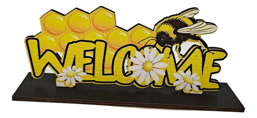 Centro De Mesa Para Decoración Del Día De La Abeja, Decoraci