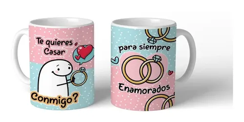 Taza Flork Te Quieres Casar Conmigo | Meses sin interés