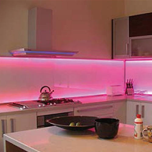 Imagen 5 de 6 de Cinta De Leds Rollo X 5 Metros Rojo Alta Intensidad