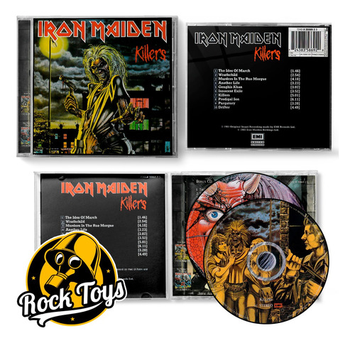 Iron Maiden - Killers 1981 2cd Vers. Hol (Reacondicionado)