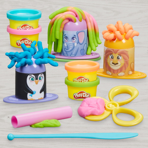 Play Doh KIt Massinha Animais Estilosos - Hasbro F8787