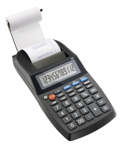 Calculadora Compacta Com Bobina 12 Dígitos Ma-5111