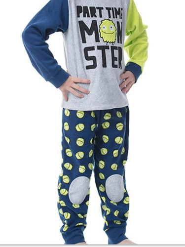 Pijama Para Niño De Micropolar Marca Jockey